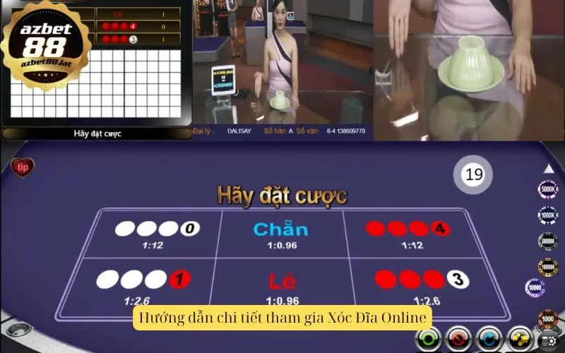 Hướng dẫn chi tiết tham gia Xóc Đĩa Online