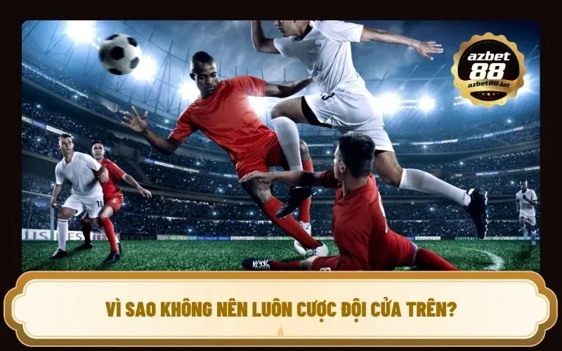 Vì sao không nên luôn cược đội cửa trên