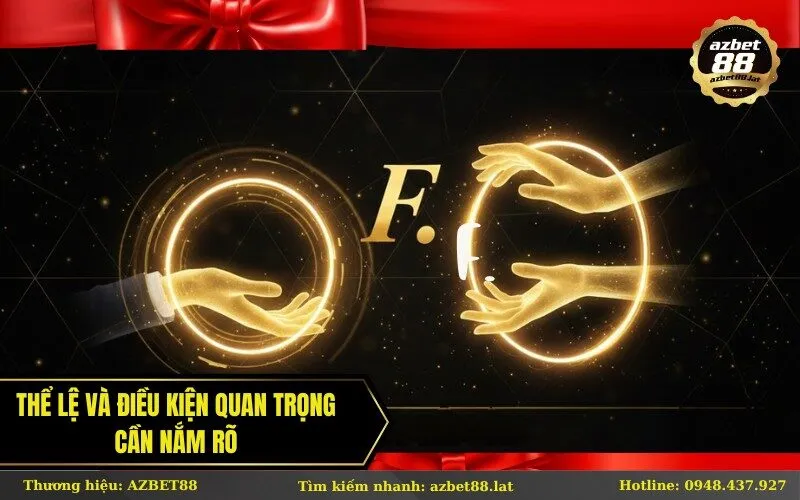 Thể lệ và điều kiện quan trọng cần nắm rõ